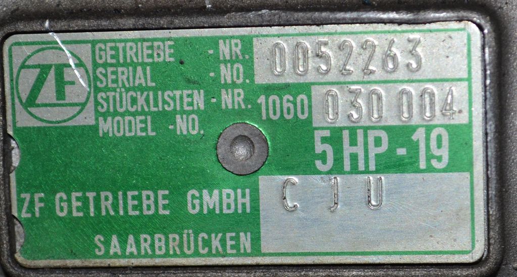  Audi A4 (8D2, B5), CJU :  5